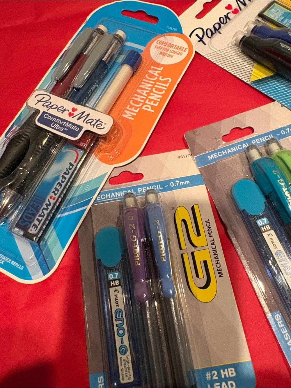 Lot Paper Mate & G2 Profile Mech Mechanical Pencil Pencils T4